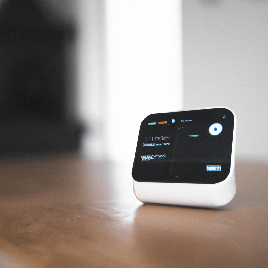A typical controller or hub for a smart home.